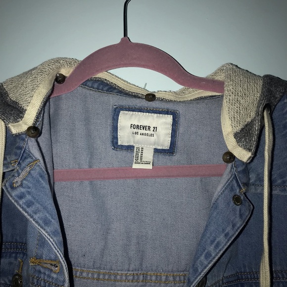 Jean jacket sweatshirt! New without tags! - Picture 3 of 4